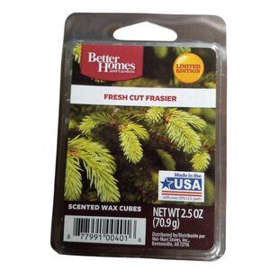 Better Homes & Gardens Fresh Cut Frasier Scented Wax Cubes 2.5 Oz LE NEW